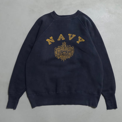 NAVY U.S.NAVAL ACADEMY SWEAT SHIRT (SIZE42/GOOD CONDITION)