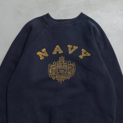 NAVY U.S.NAVAL ACADEMY SWEAT SHIRT (SIZE42/GOOD CONDITION)