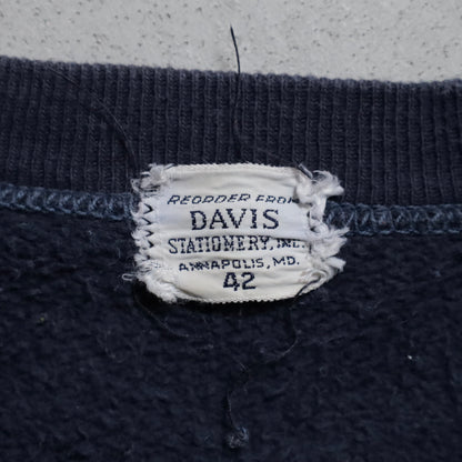 NAVY U.S.NAVAL ACADEMY SWEAT SHIRT (SIZE42/GOOD CONDITION)