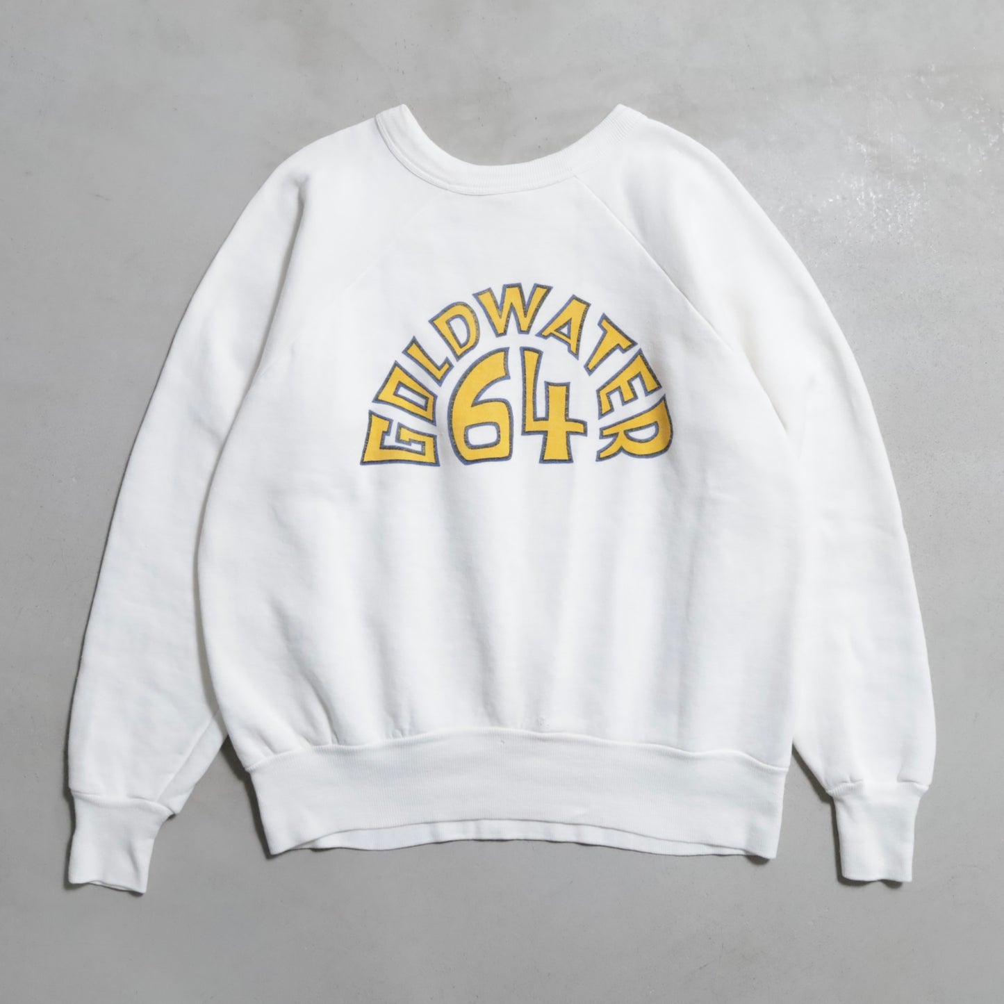 GOLD WATER 64'S PRESIDENT CAMPAIGN MEMORABILIA SWEAT SHIRT (XLARGE/GOOD CONDITION)