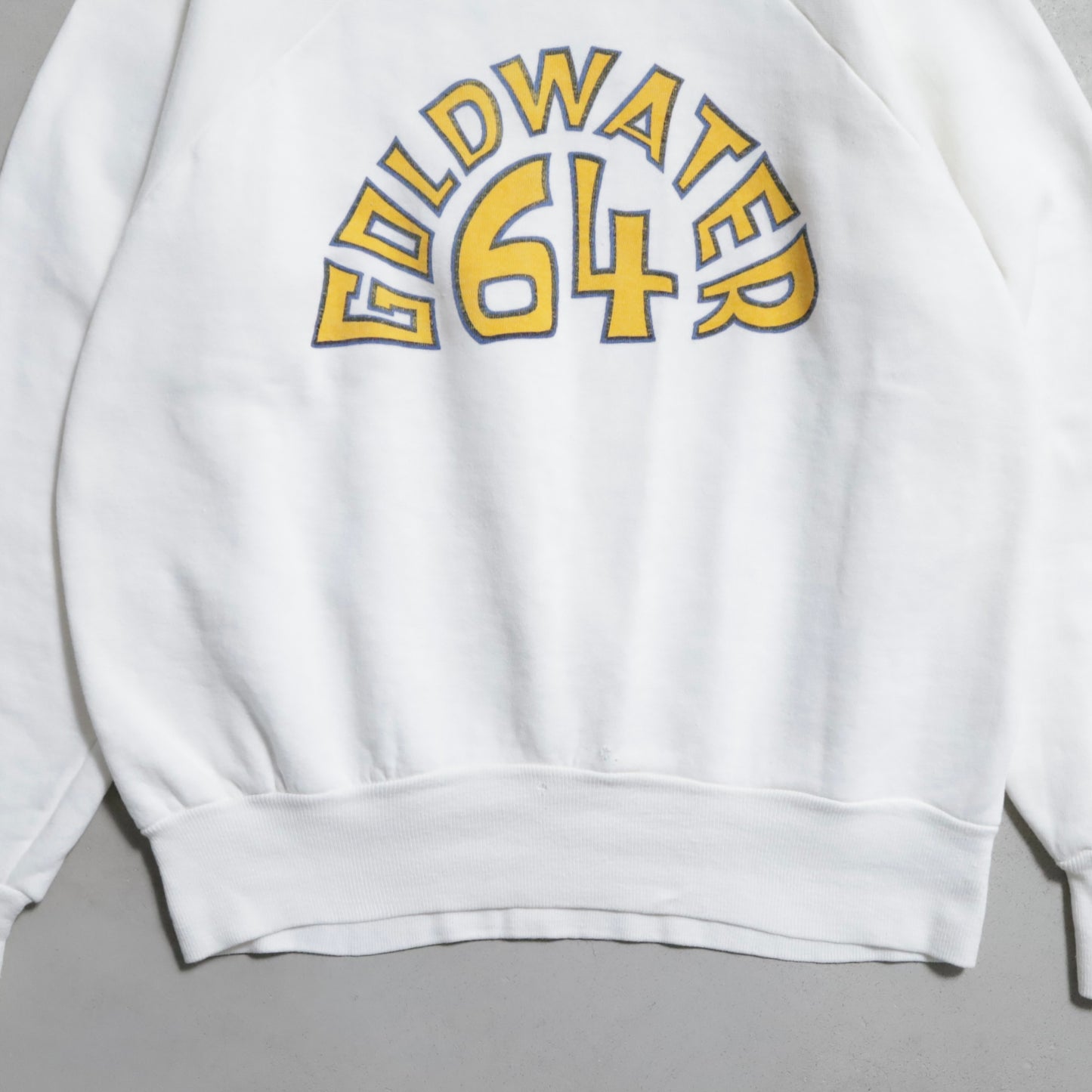 GOLD WATER 64'S PRESIDENT CAMPAIGN MEMORABILIA SWEAT SHIRT (XLARGE/GOOD CONDITION)