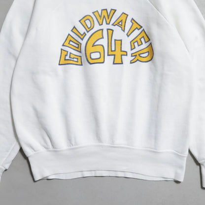GOLD WATER 64'S PRESIDENT CAMPAIGN MEMORABILIA SWEAT SHIRT (XLARGE/GOOD CONDITION)