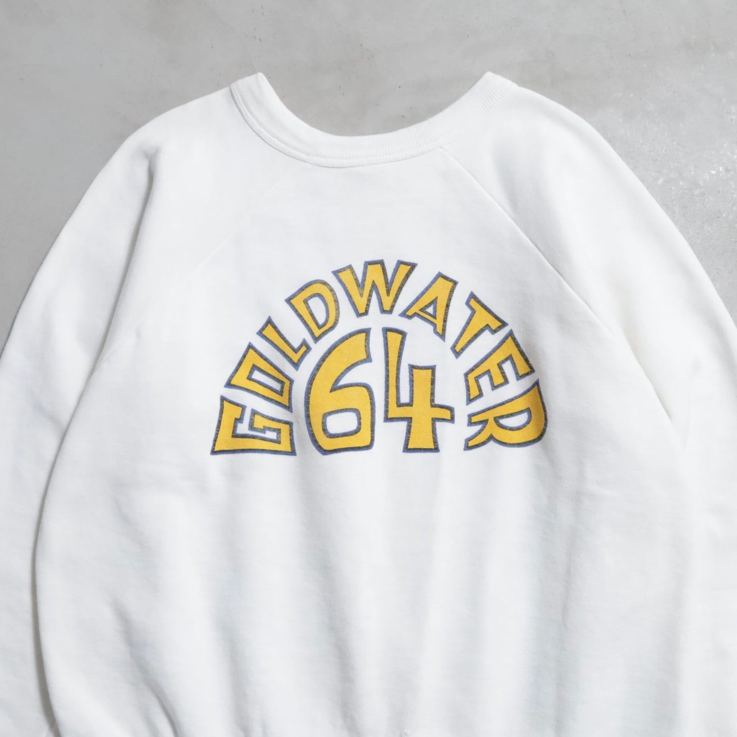 GOLD WATER 64'S PRESIDENT CAMPAIGN MEMORABILIA SWEAT SHIRT (XLARGE/GOOD CONDITION)