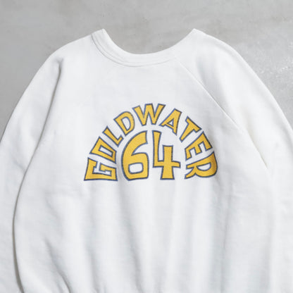 GOLD WATER 64'S PRESIDENT CAMPAIGN MEMORABILIA SWEAT SHIRT (XLARGE/GOOD CONDITION)