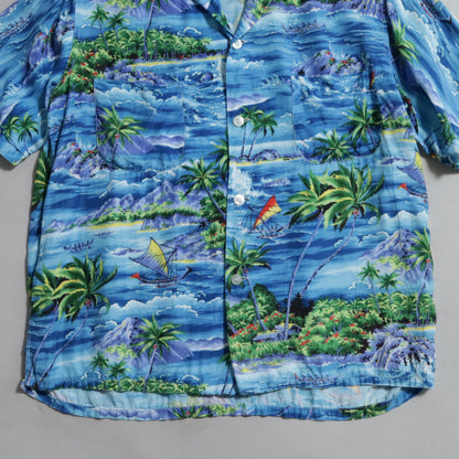 PENNEY'S RAYON HAWAIIAN SHIRT (MEDIUM/GOOD CONDITION)