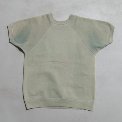 OLD "ILLINOIS" S/S SWEAT SHIRT (SUPER SUN FADE/GOOD CONDITION)