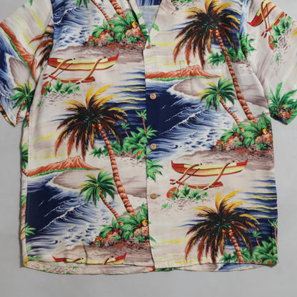 HALE HAWAII HAWAIIAN SHIRT (XLARGE/GOOD CONDITION)