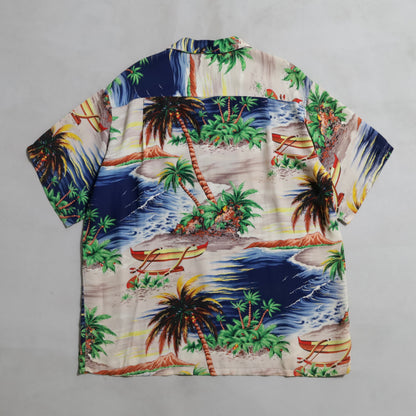 HALE HAWAII HAWAIIAN SHIRT (XLARGE/GOOD CONDITION)