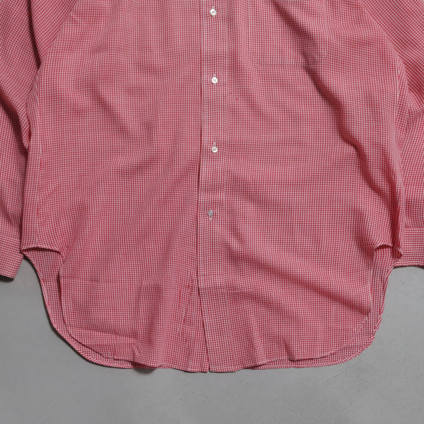 BROOKS BROTHERS BROOKSCLOTH B.D. SHIRT (6BUTTON/SIZE 15 1-2/GOOD CONDITION)