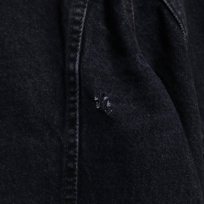LEVI'S 70506-0259 BLACK DENIM JACKET (SIZE 42R/GOOD CONDITION)