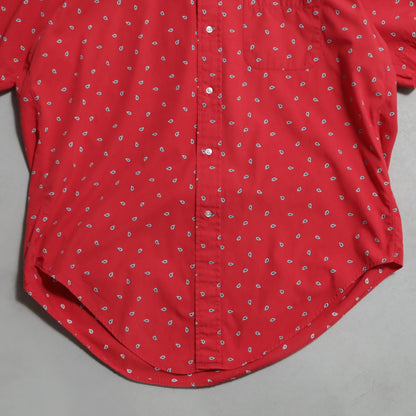BROOKS BROTHERS PAISLEY PATTERN B.D. SHIRT (6BUTTON/MAKERS/SIZE 16/GOOD CONDITION)