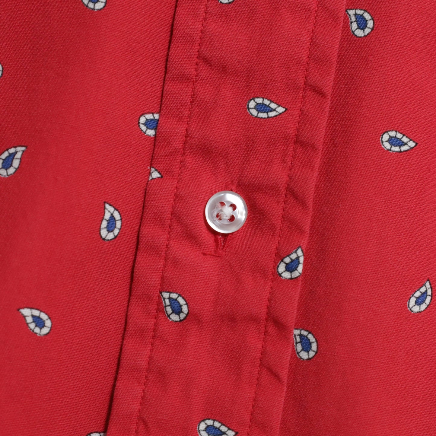 BROOKS BROTHERS PAISLEY PATTERN B.D. SHIRT (6BUTTON/MAKERS/SIZE 16/GOOD CONDITION)