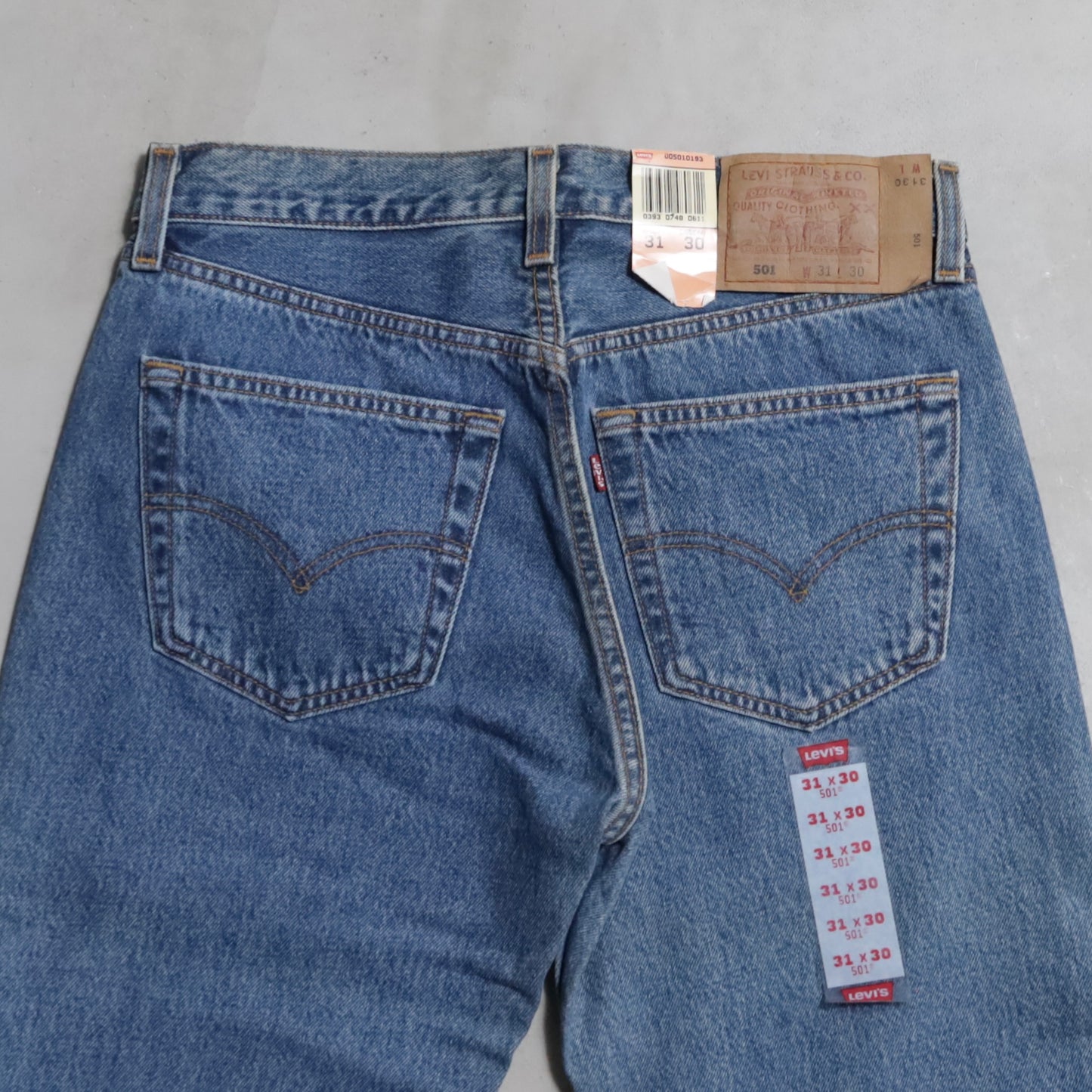 DEAD STOCK LEVI'S 501-0193 DENIM PANTS (W31/L30)