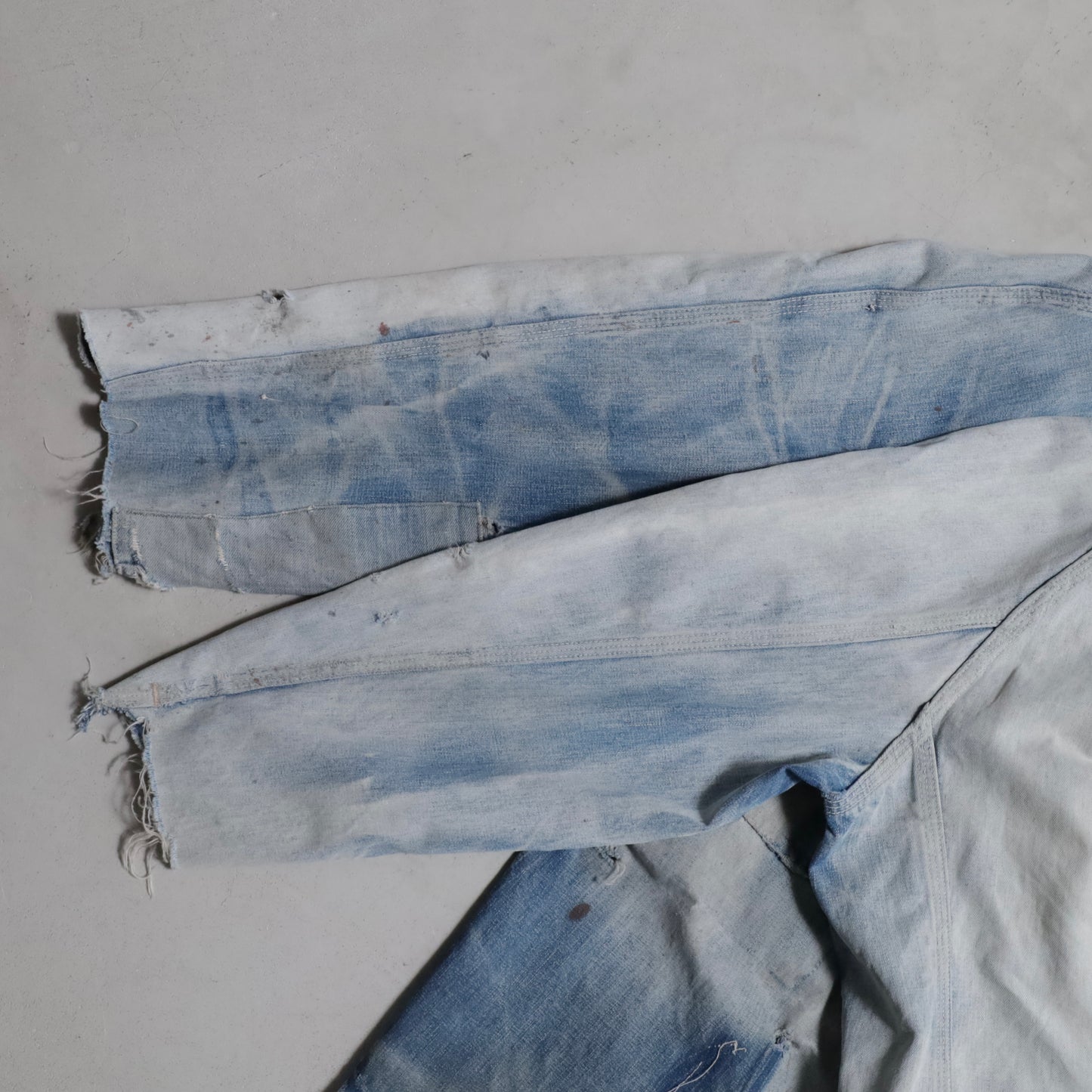 PAYDAY DENIM COVERALL (AMAZING SUN FADE & AMAZING DAMAGE)