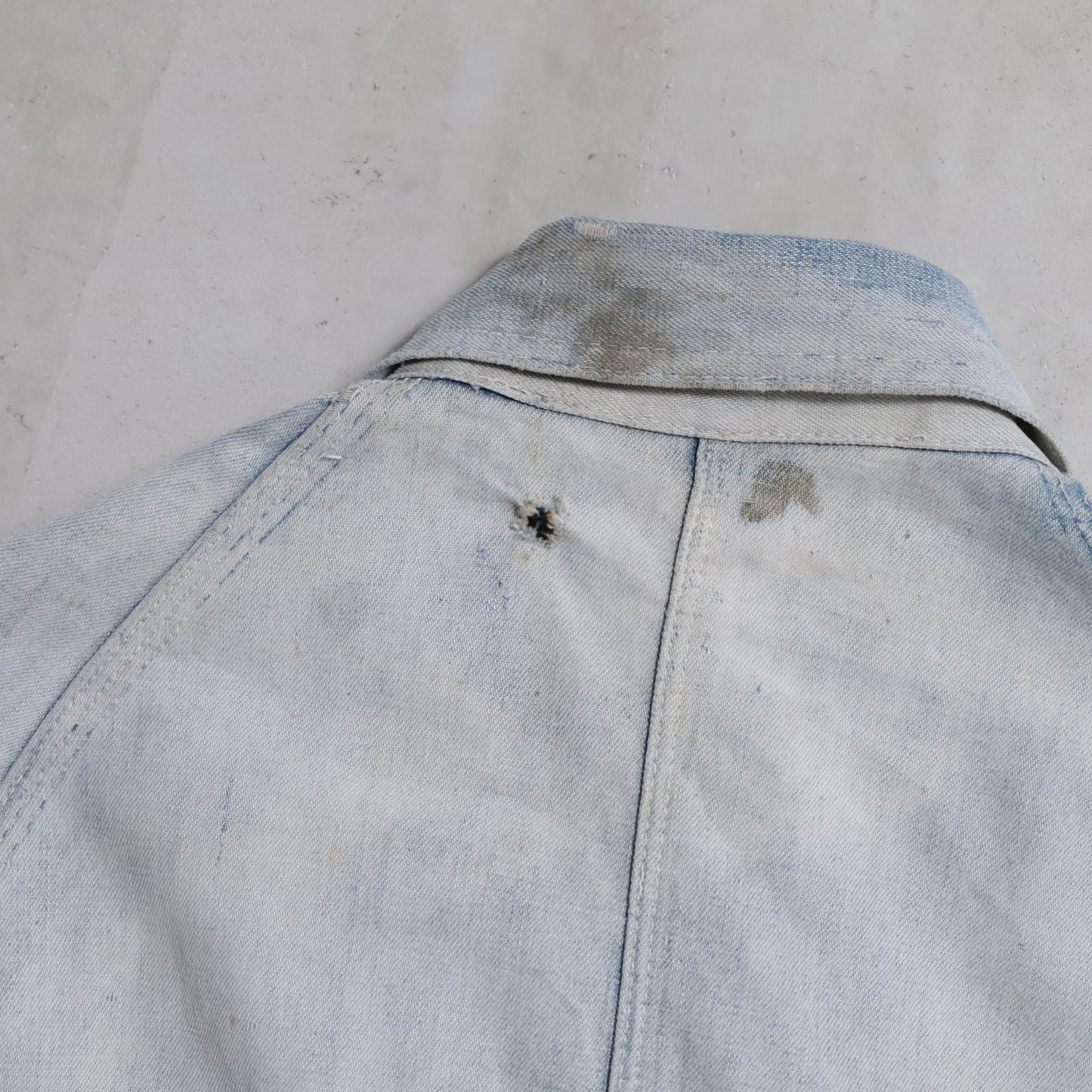 PAYDAY DENIM COVERALL (AMAZING SUN FADE & AMAZING DAMAGE)