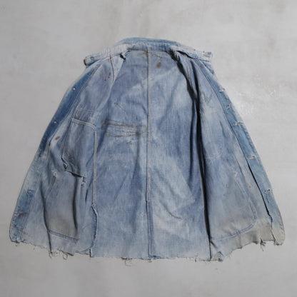 PAYDAY DENIM COVERALL (AMAZING SUN FADE & AMAZING DAMAGE)
