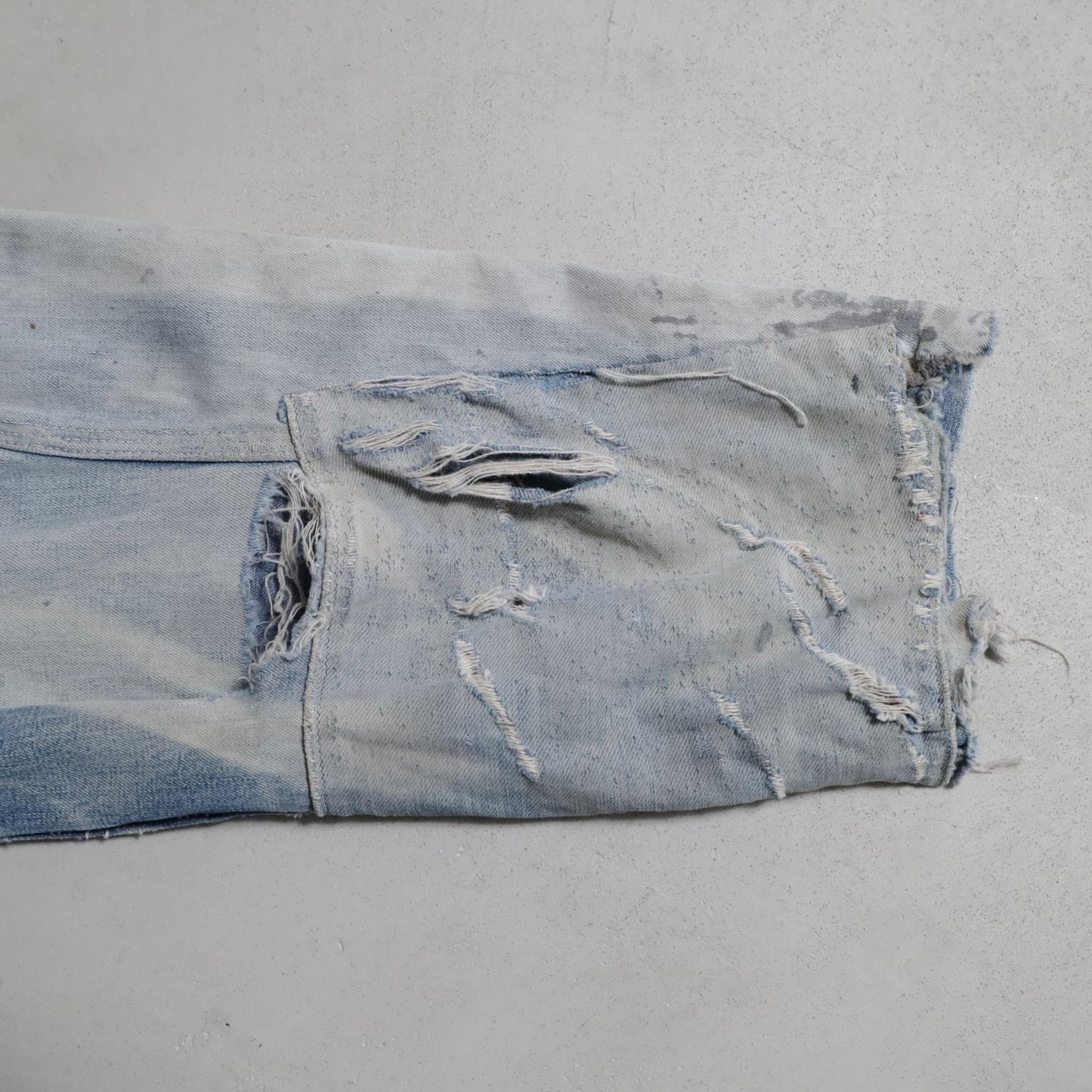 PAYDAY DENIM COVERALL (AMAZING SUN FADE & AMAZING DAMAGE)