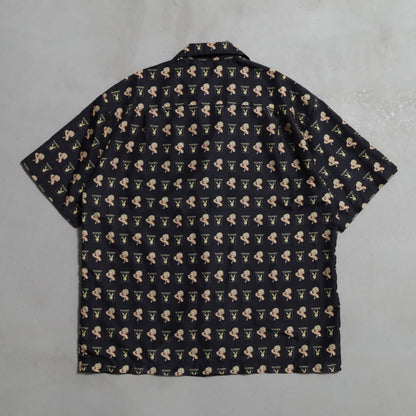 PLAYBOY ALL-OVER PATTERN S/S SHIRT (LARGE/MINT CONDITION)