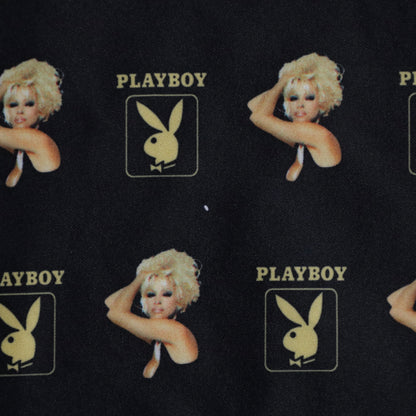 PLAYBOY ALL-OVER PATTERN S/S SHIRT (LARGE/MINT CONDITION)