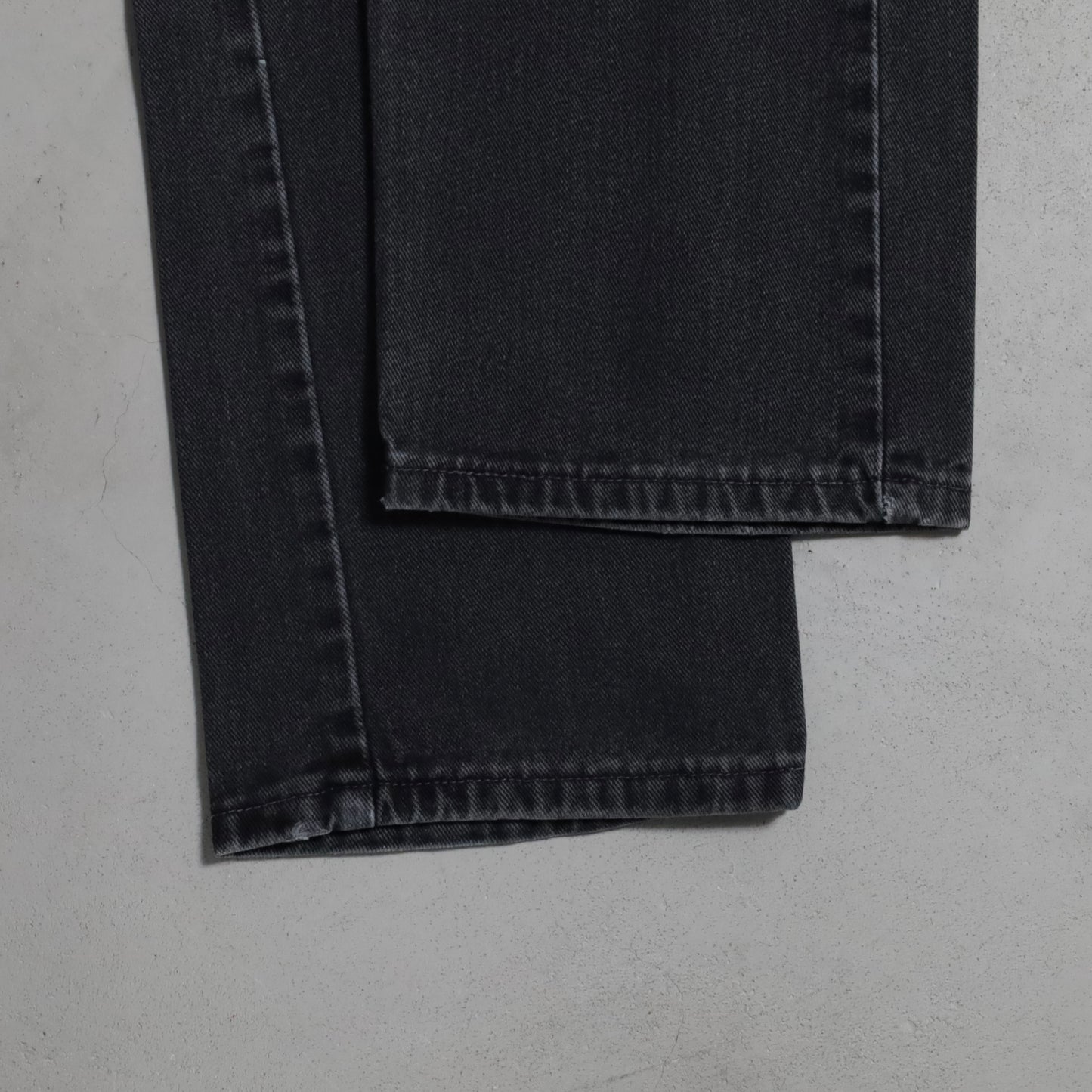 LEVI'S 505 BLACK DENIM PANTS (W33L32/GOOD CONDITION)