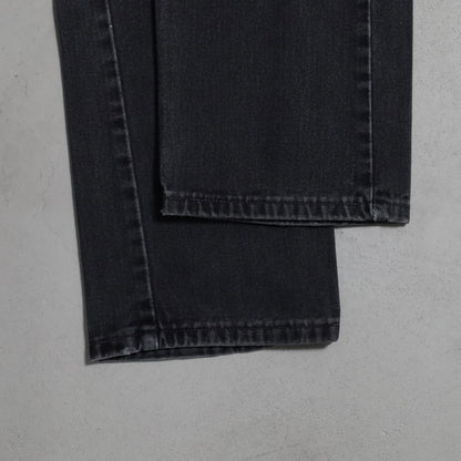 LEVI'S 505 BLACK DENIM PANTS (W33L32/GOOD CONDITION)