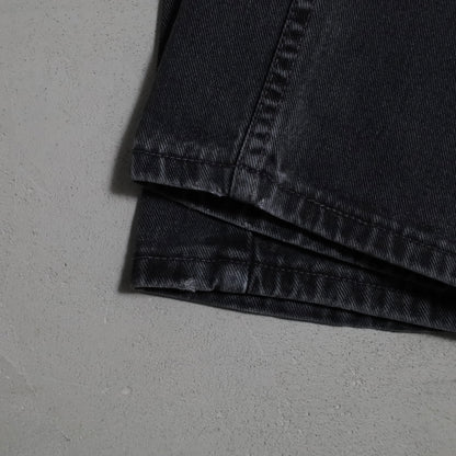 LEVI'S 505 BLACK DENIM PANTS (W33L32/GOOD CONDITION)