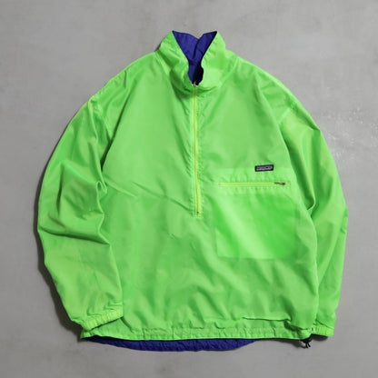 PATAGONIA NYLON REVERSIBLE PULLOVER JACKET (LARGE/GOOD CONDITION)