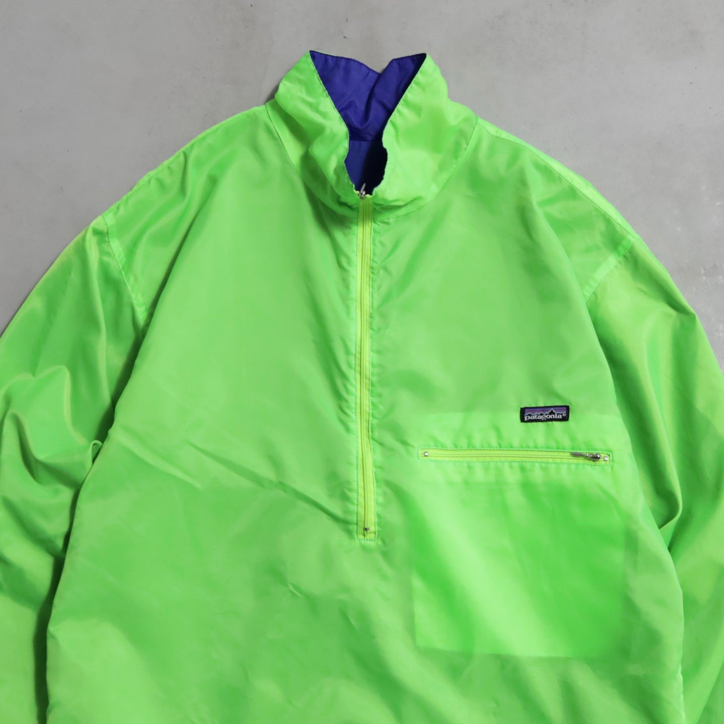 PATAGONIA NYLON REVERSIBLE PULLOVER JACKET (LARGE/GOOD CONDITION)