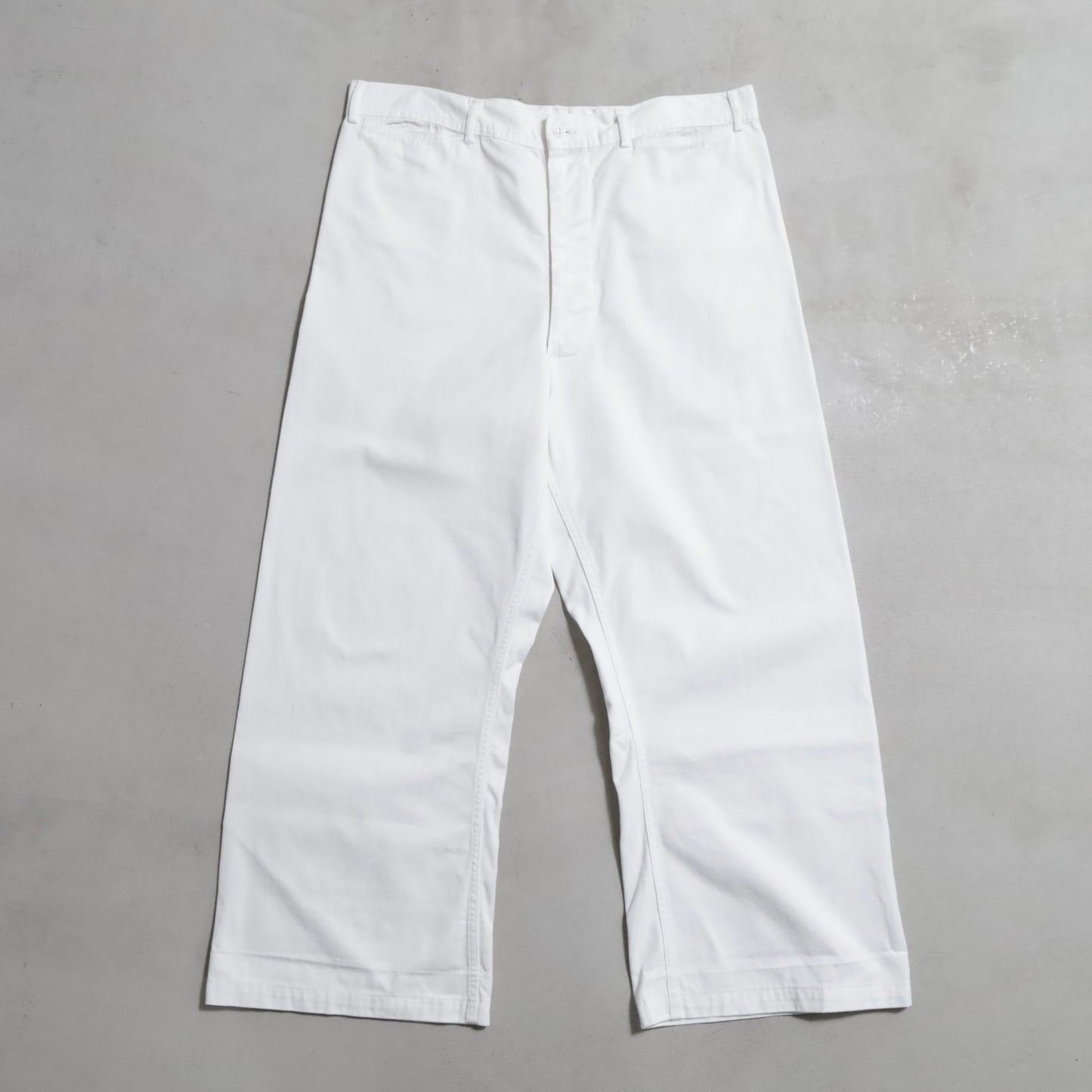 U.S.NAVY WHITE SAILOR PANTS (GOOD CONDITION)