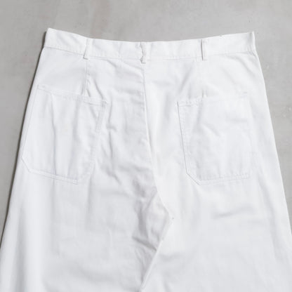 U.S.NAVY WHITE SAILOR PANTS (GOOD CONDITION)