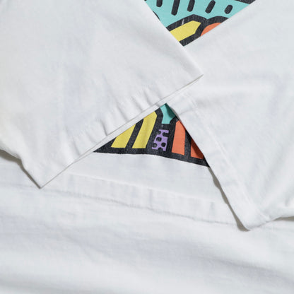 KEITH HARING "BEST BUDDIES" ART T-SHIRT (XLARGE/GOOD CONDITION)