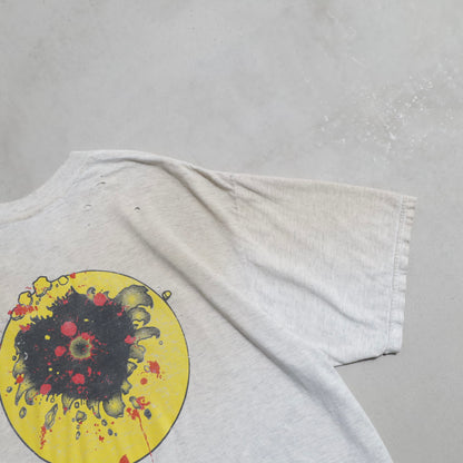 GUN SHOT SMILE FACE T-SHIRT (XLARGE/GOOD DAMAGE)