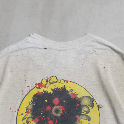 GUN SHOT SMILE FACE T-SHIRT (XLARGE/GOOD DAMAGE)