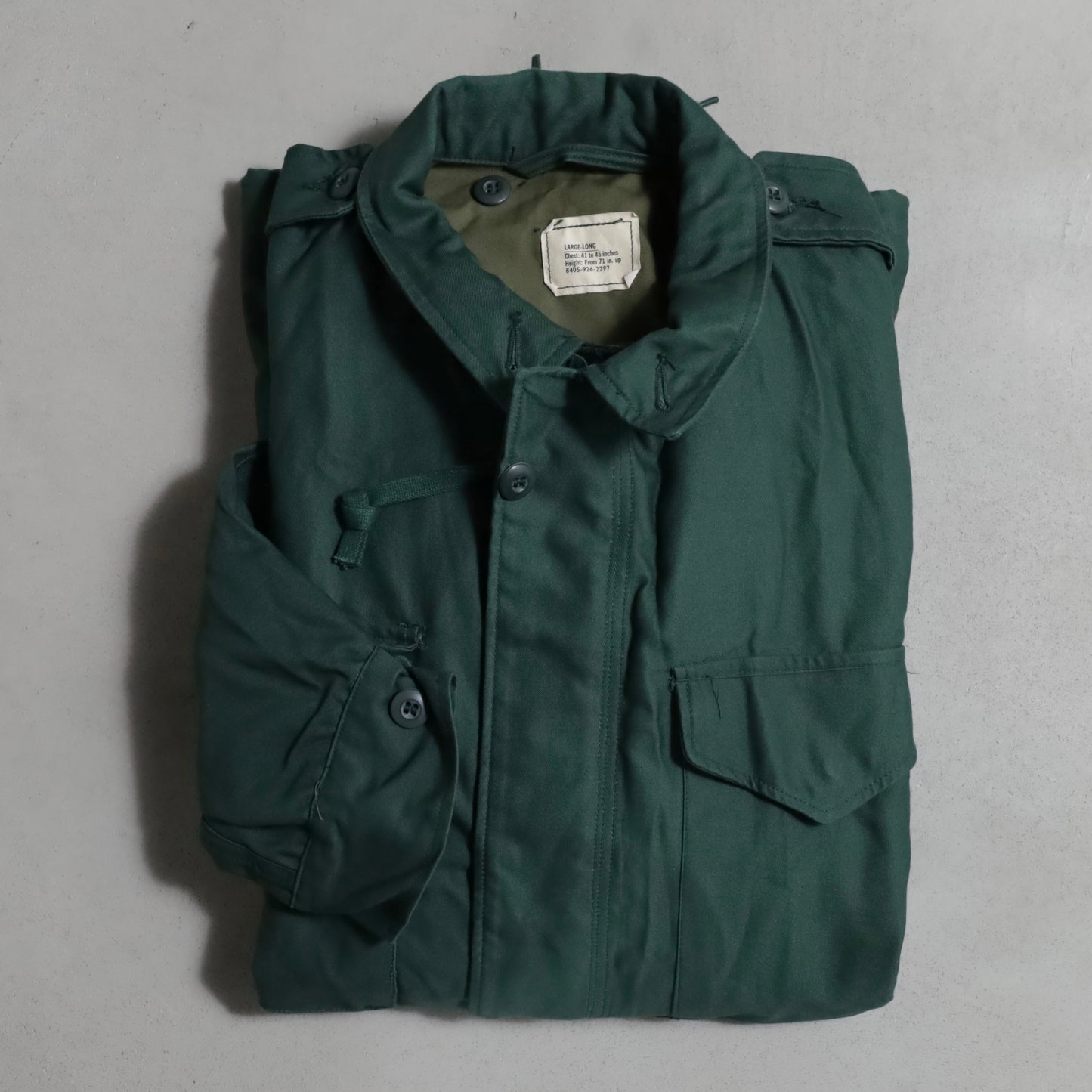DEAD STOCK U.S.ARMY AGGRESSOR M-51 TYPE FIELD JACKET (LARGE-LONG)