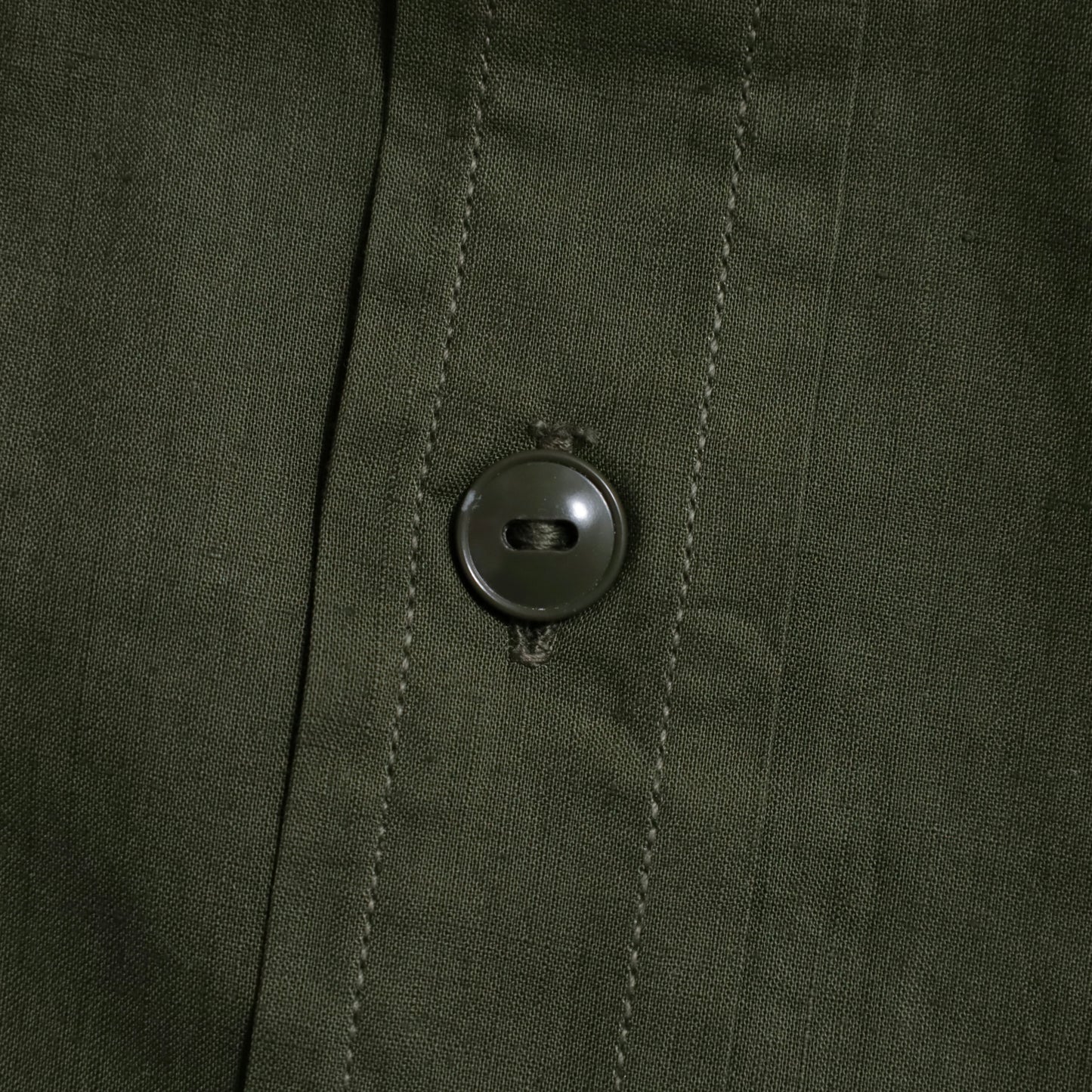 DEAD STOCK U.S.NAVY COTTON POPLIN UTILITY SHIRT (SIZE 15)