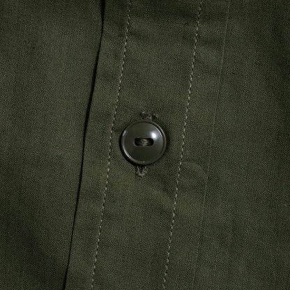 DEAD STOCK U.S.NAVY COTTON POPLIN UTILITY SHIRT (SIZE 15)