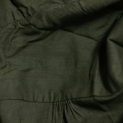 DEAD STOCK U.S.NAVY COTTON POPLIN UTILITY SHIRT (SIZE 15)