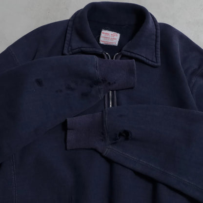 CHAMPION USAFA HALF ZIP REVERSE WEAVE SWEAT SHIRT (TATAKI TAG/MIDIUM/GOOD USED CONDITION)