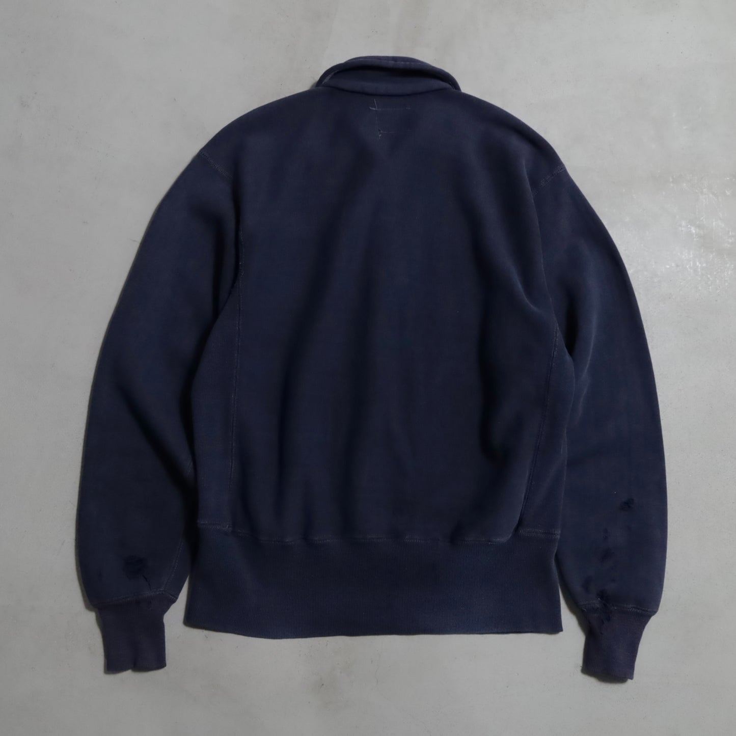 CHAMPION USAFA HALF ZIP REVERSE WEAVE SWEAT SHIRT (TATAKI TAG/MIDIUM/GOOD USED CONDITION)