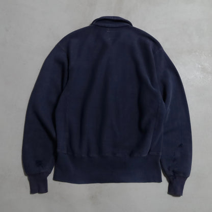 CHAMPION USAFA HALF ZIP REVERSE WEAVE SWEAT SHIRT (TATAKI TAG/MIDIUM/GOOD USED CONDITION)