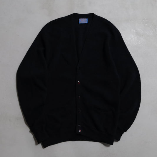 PENDLETON BLACK WOOL CARDIGAN (LARGE/GOOD CONDITION)