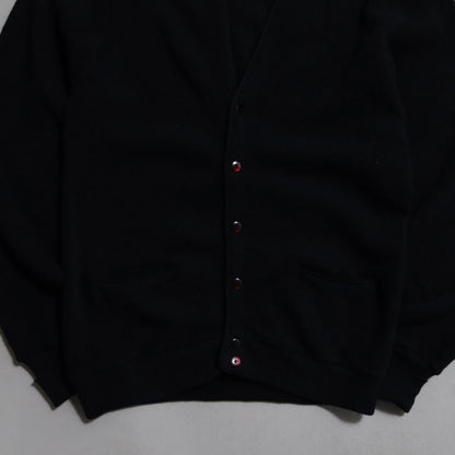 PENDLETON BLACK WOOL CARDIGAN (LARGE/GOOD CONDITION)