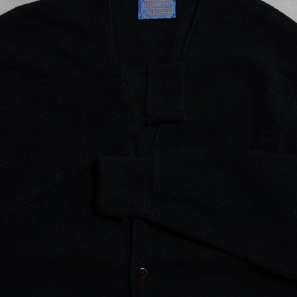 PENDLETON BLACK WOOL CARDIGAN (LARGE/GOOD CONDITION)