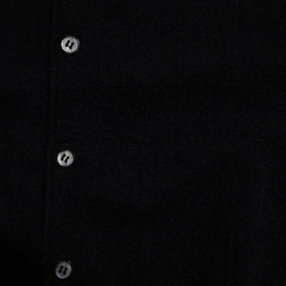 ROBERT BRUCE BLACK ALPACA CARDIGAN (LARGE/GOOD CONDITION)