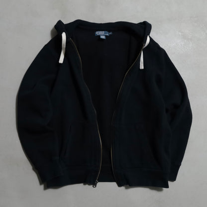 POLO BY RALPH LAUREN R/W TYPE F/Z SWEAT HOODIE (XLARGE/VERY GOOD CONDITION)