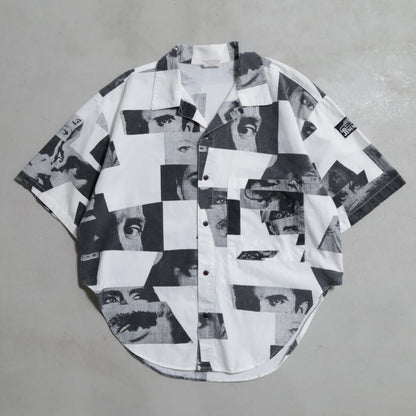 JIMMY'S ZOOM EYE COTTON S/S SHIRT (SMALL/GOOD CONDITION)