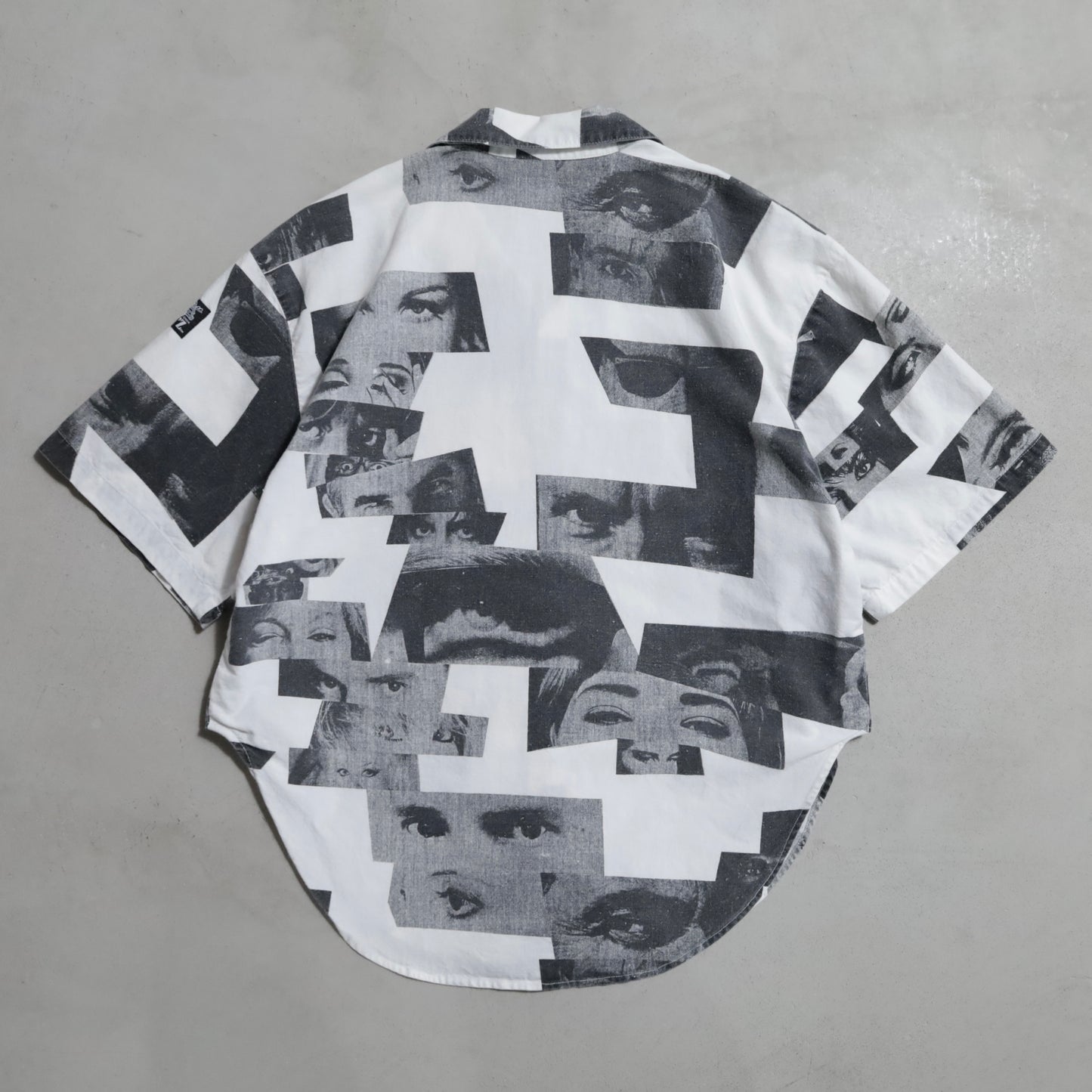 JIMMY'S ZOOM EYE COTTON S/S SHIRT (SMALL/GOOD CONDITION)