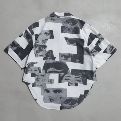 JIMMY'S ZOOM EYE COTTON S/S SHIRT (SMALL/GOOD CONDITION)
