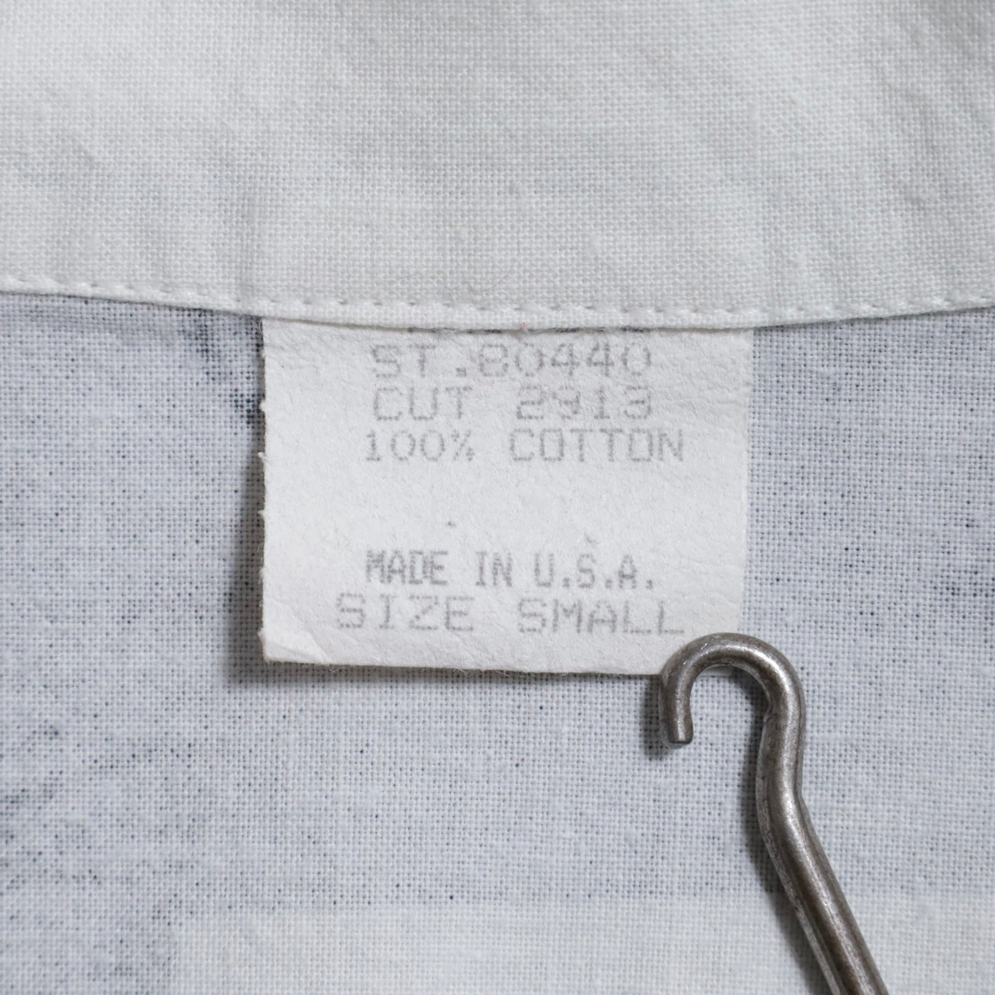 JIMMY'S ZOOM EYE COTTON S/S SHIRT (SMALL/GOOD CONDITION)