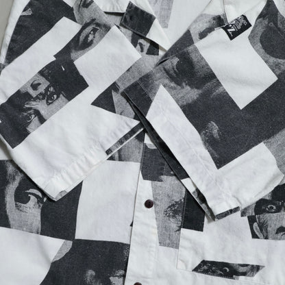 JIMMY'S ZOOM EYE COTTON S/S SHIRT (SMALL/GOOD CONDITION)